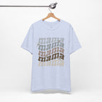 Mama Retro Tee — Vintage-Inspired 'Mama' Stacked Graphic T-Shirt