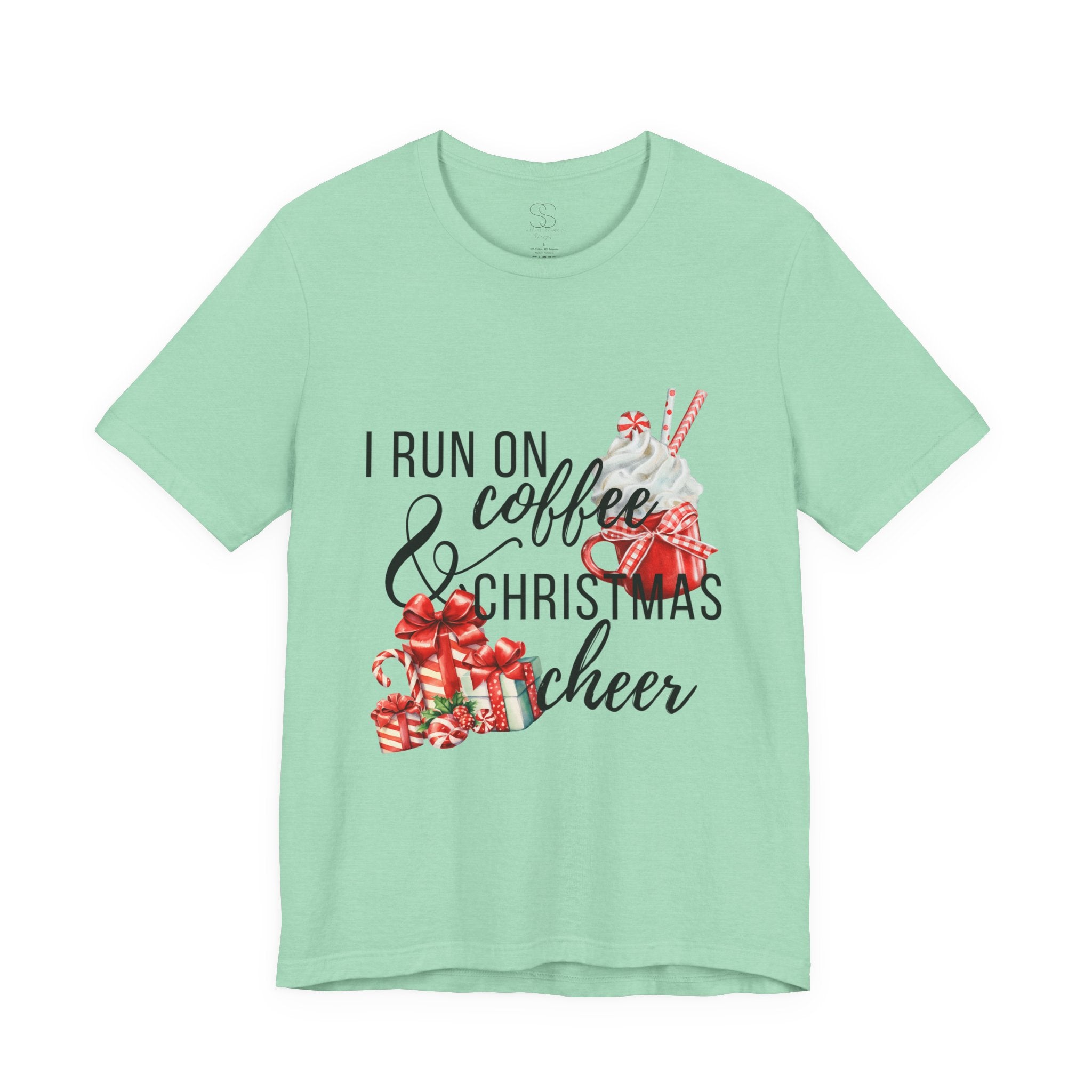 I Run on Coffee & Christmas Cheer Tee