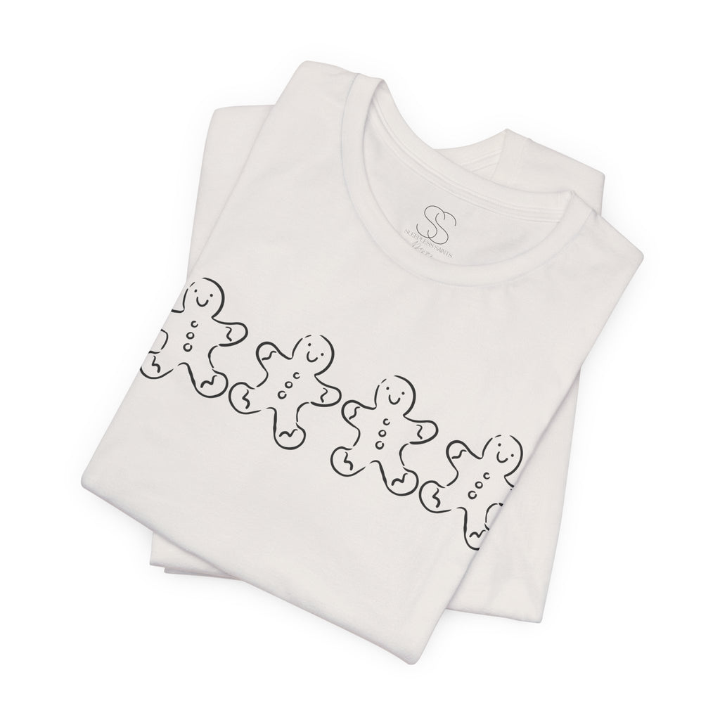 Gingerbread Men - Unisex Jersey Short Sleeve Tee
