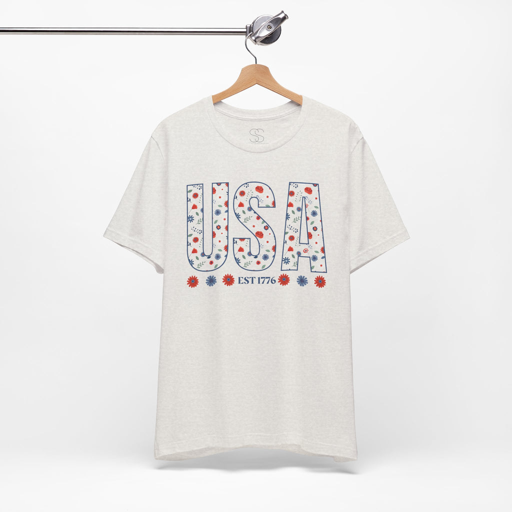 USA Unisex Jersey Short Sleeve Tee