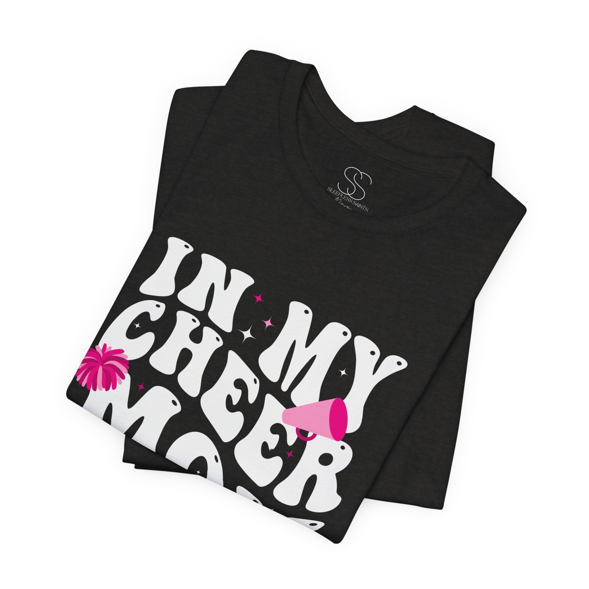 Cheer Mom Era T-Shirt – "In My Cheer Mom Era" Pom-Pom Tee