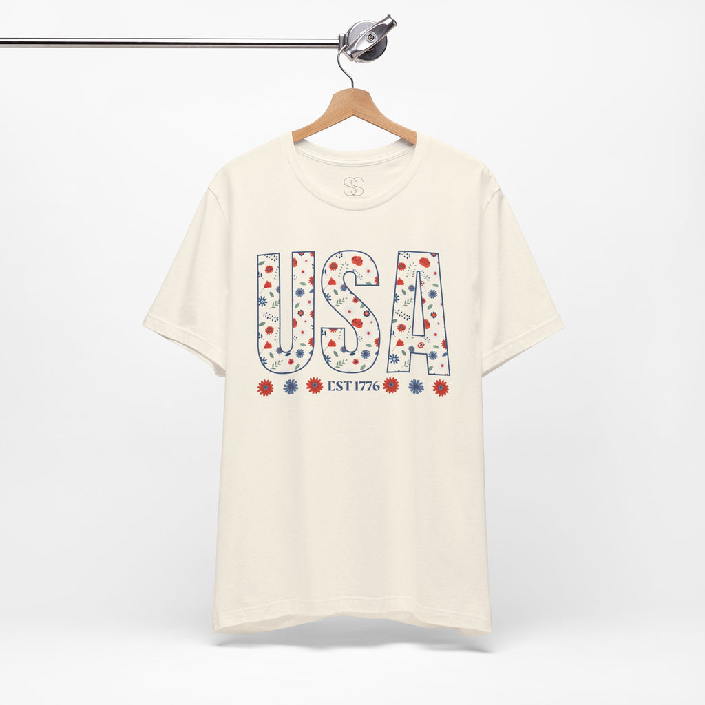 USA Unisex Jersey Short Sleeve Tee