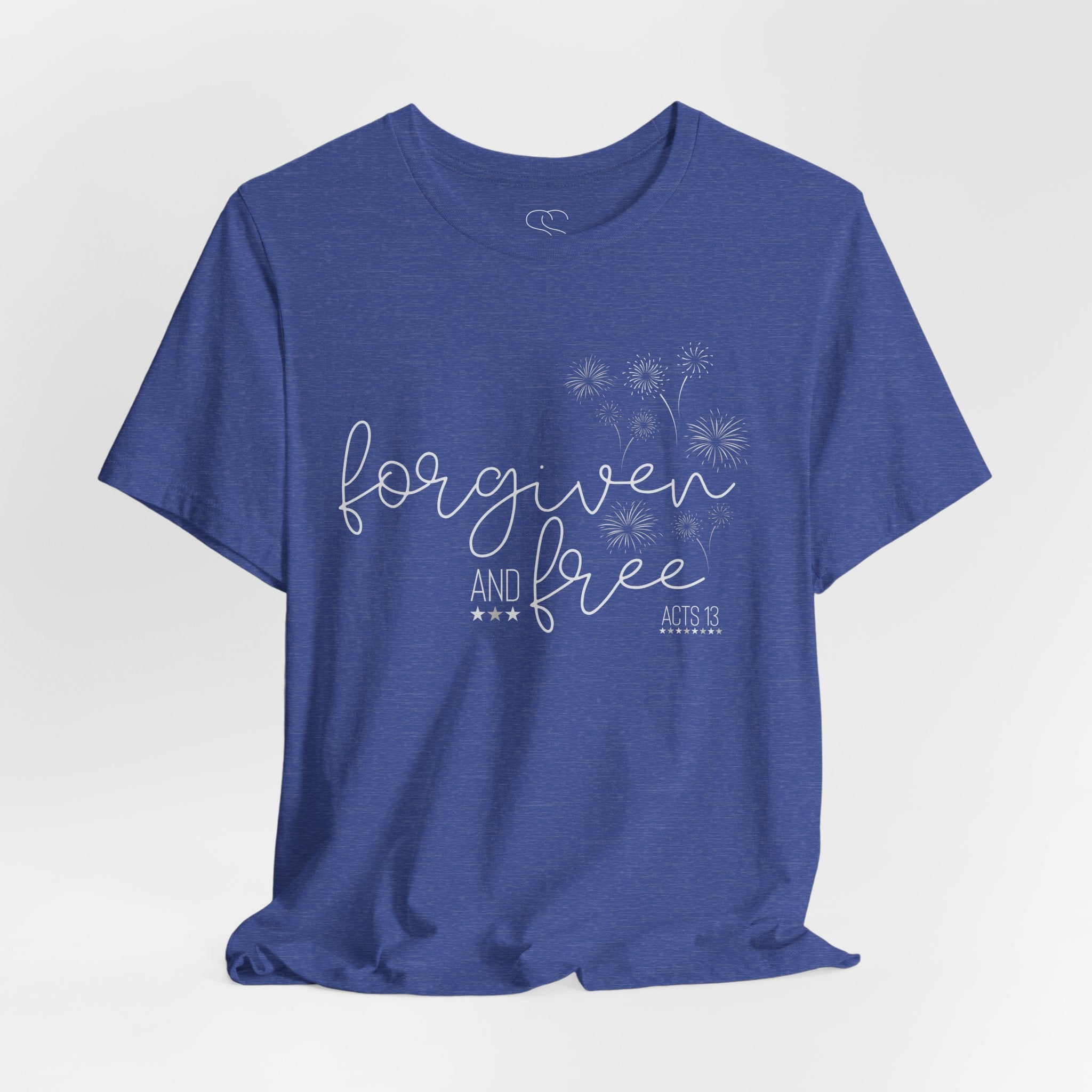 Forgiven and Free T-Shirt - Christian Faith Tee (Acts 13)