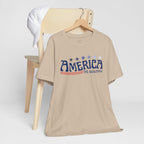 America The Beautiful T-Shirt - Patriotic 4th of July Tee