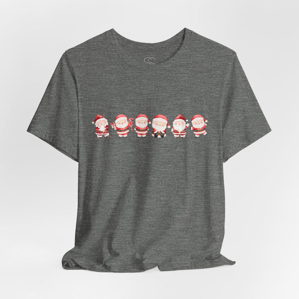 Santa Santa Santa! Unisex Jersey Short Sleeve Tee