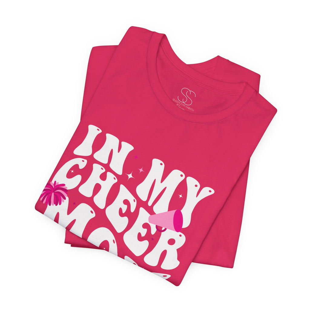 Cheer Mom Era T-Shirt – "In My Cheer Mom Era" Pom-Pom Tee