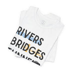 Rivers Bridges Tunnels Ketchup Tee - Pittsburgh Graphic T‑Shirt