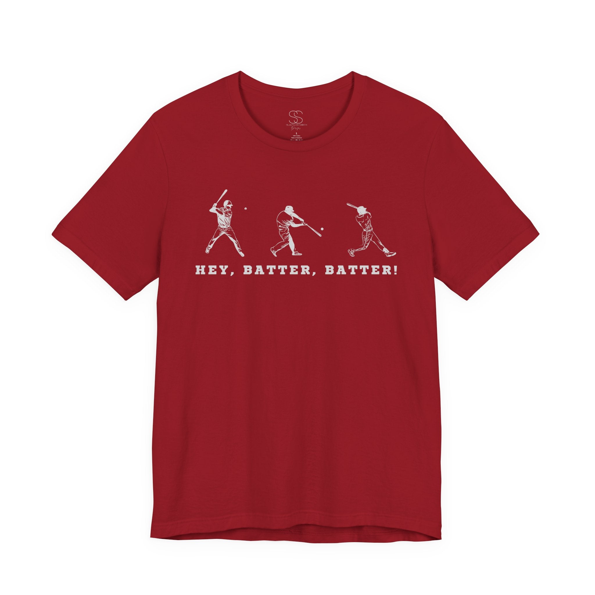 Baseball Batter Sequence T-Shirt — "Hey, Batter, Batter!" Retro Sports Tee