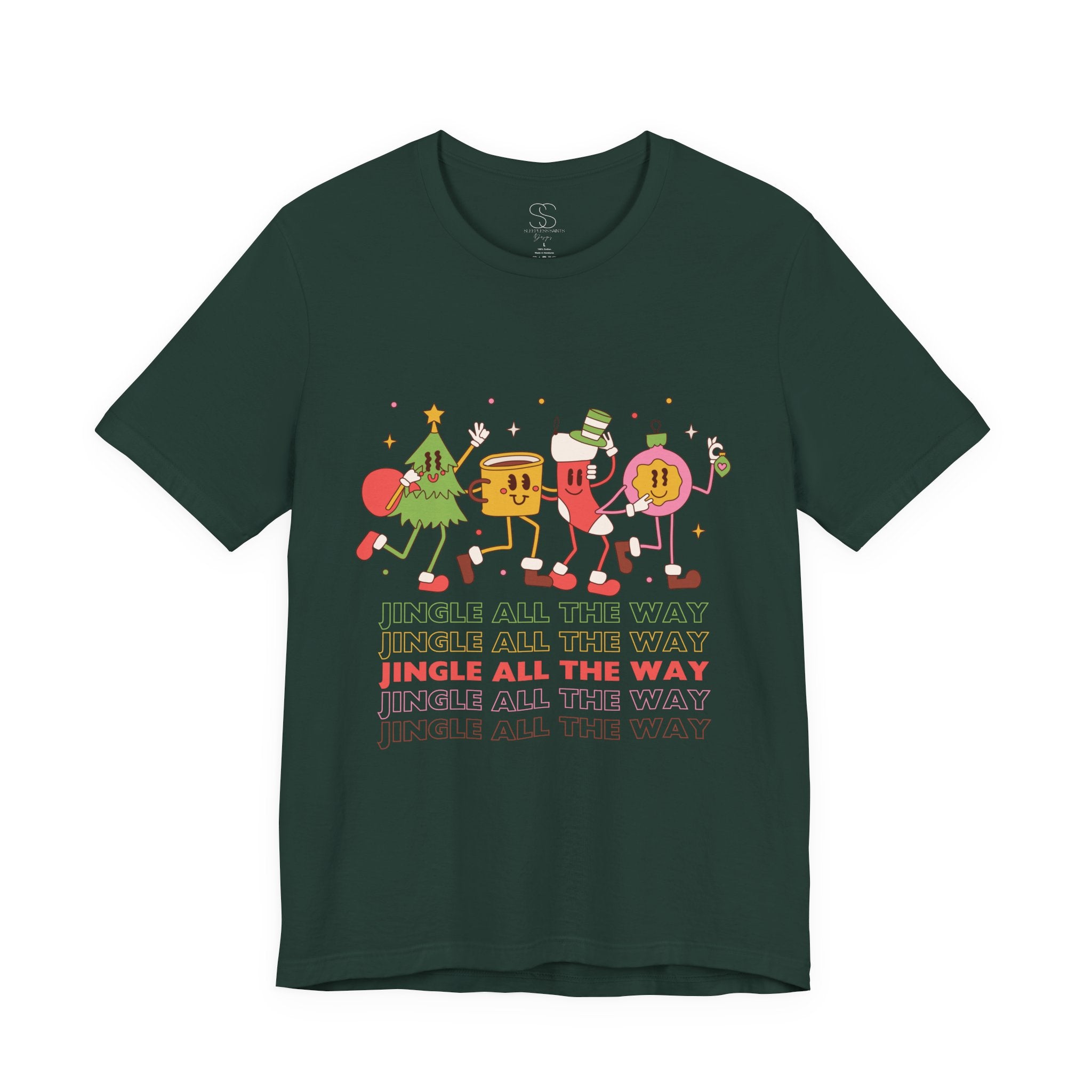 Jingle All the Way Holiday Tee