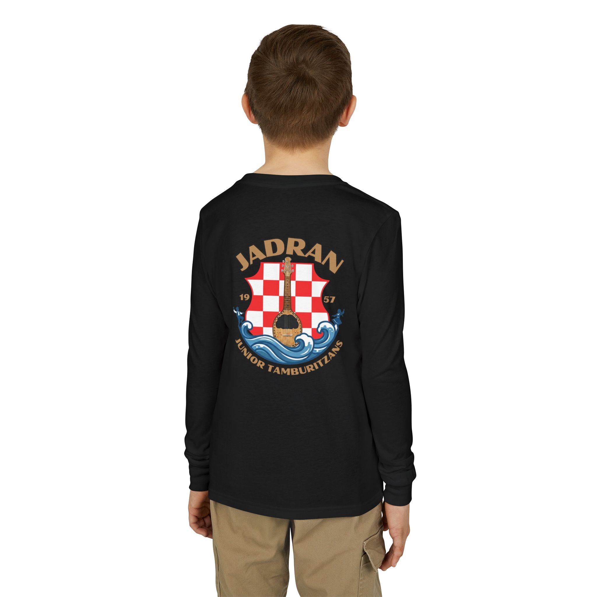 Jadran Junior Tamburitzans Youth Long Sleeve Tee