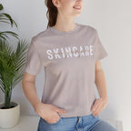 Skincare Graphic Tee — Own Your Glow Script Logo T-Shirt