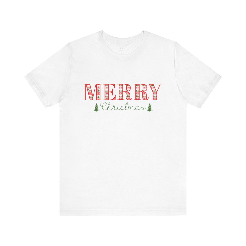 Merry Christmas Unisex Jersey Tee