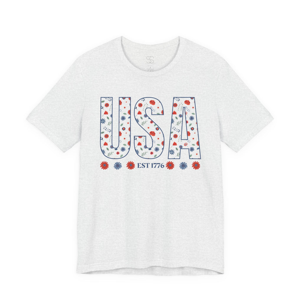 USA Unisex Jersey Short Sleeve Tee