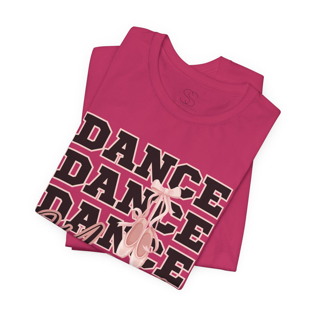 Dance Mom T‑Shirt — Pink Ballet Silhouette Tee