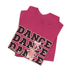 Dance Mom T‑Shirt — Pink Ballet Silhouette Tee