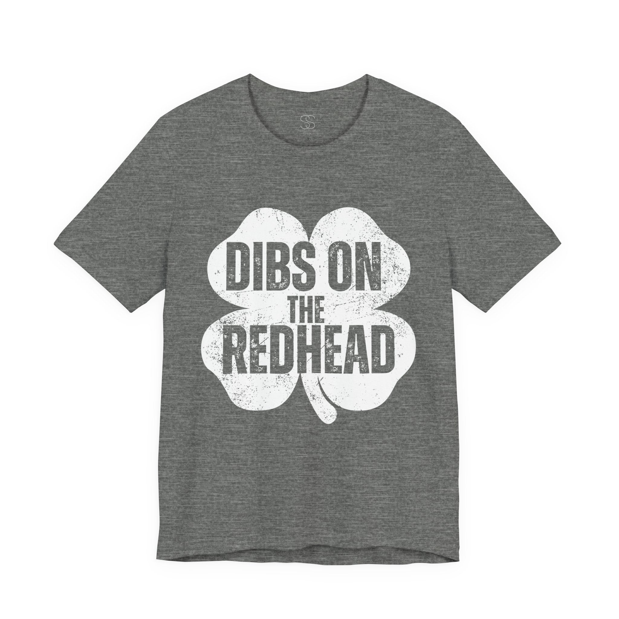 Dibs On The Redhead Shamrock T-Shirt — Funny St. Patrick’s Day Tee