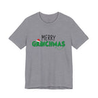 Merry Grinchmas Tee - Unisex Short Sleeve Christmas Shirt