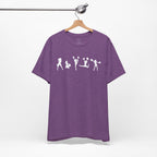 Cheer Poses T-Shirt — Cheerleading Silhouette Tee