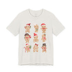Christmas Gingerbread Characters Tee – Cute Holiday Cookie Shirt