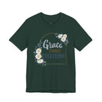 Grace Changes Everything Floral Tee
