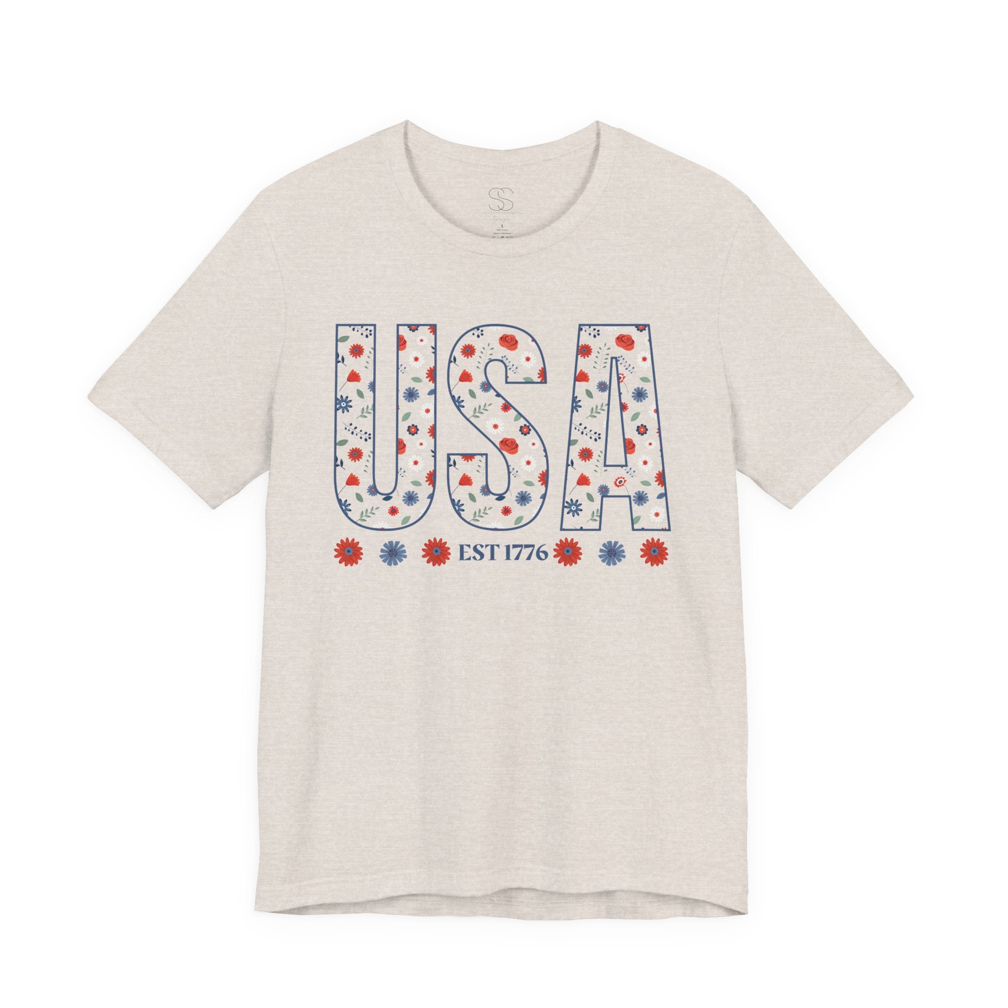 USA Unisex Jersey Short Sleeve Tee