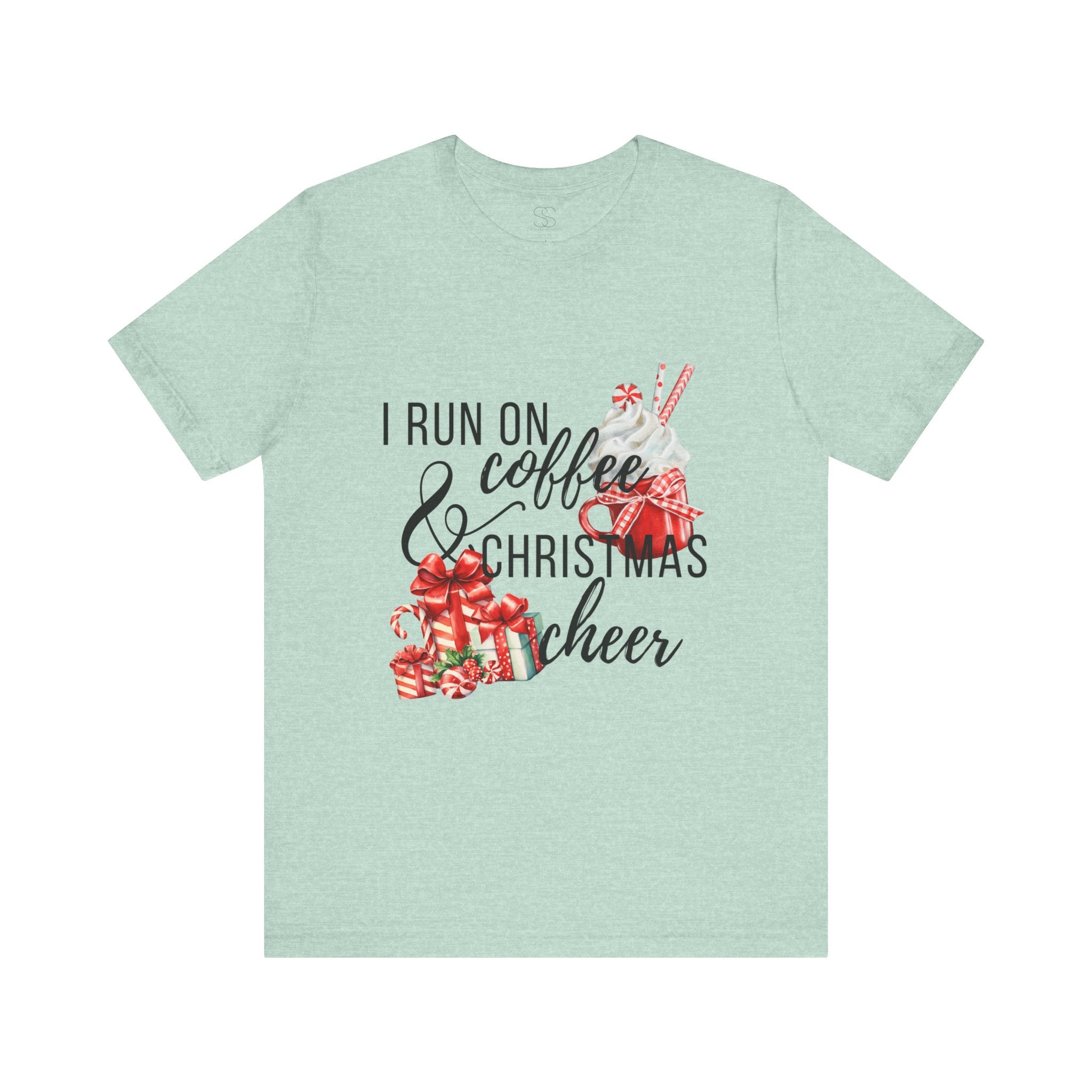 I Run on Coffee & Christmas Cheer Tee