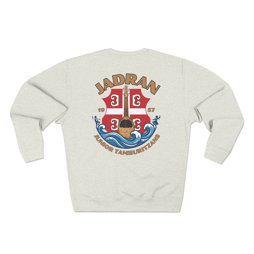 Jadran Junior Tamburitzans Adult Crewneck - Serbian Logo