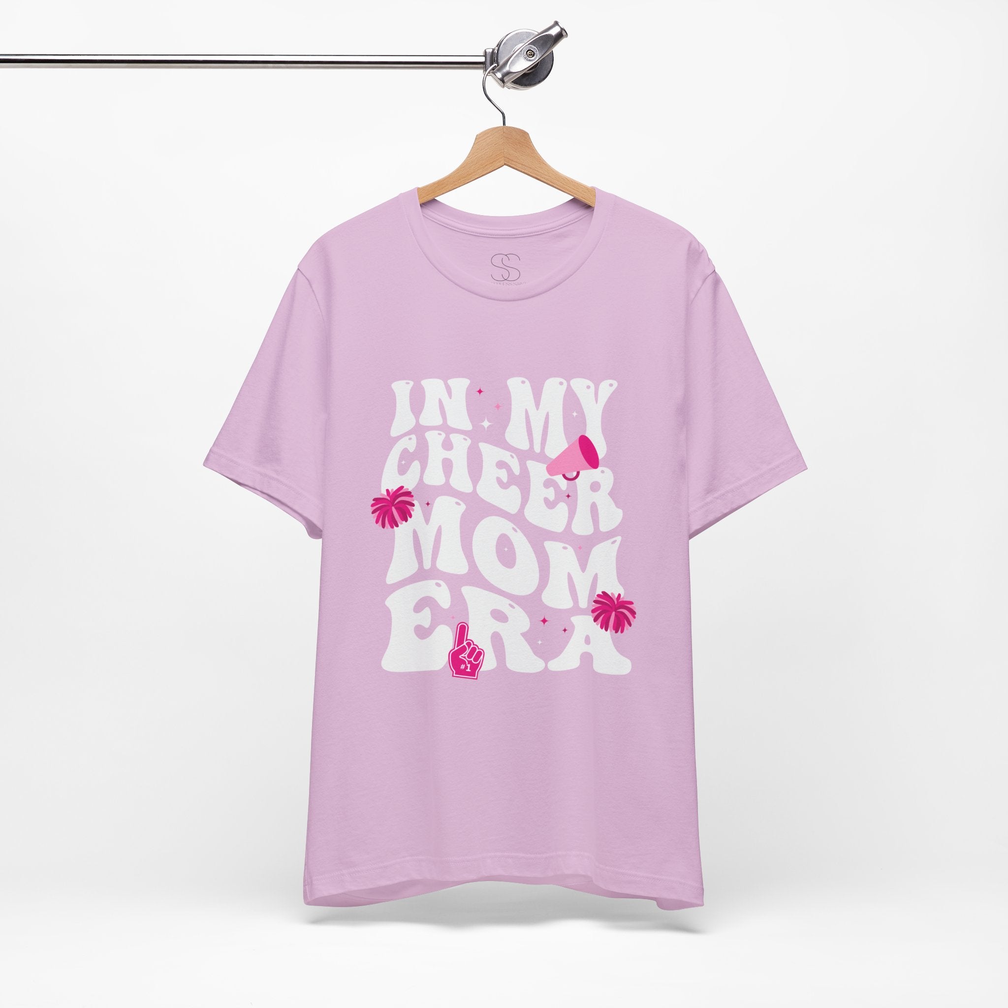 Cheer Mom Era T-Shirt – "In My Cheer Mom Era" Pom-Pom Tee