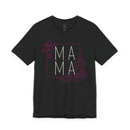 Mama Floral Tee — Modern Minimalist Mother Shirt