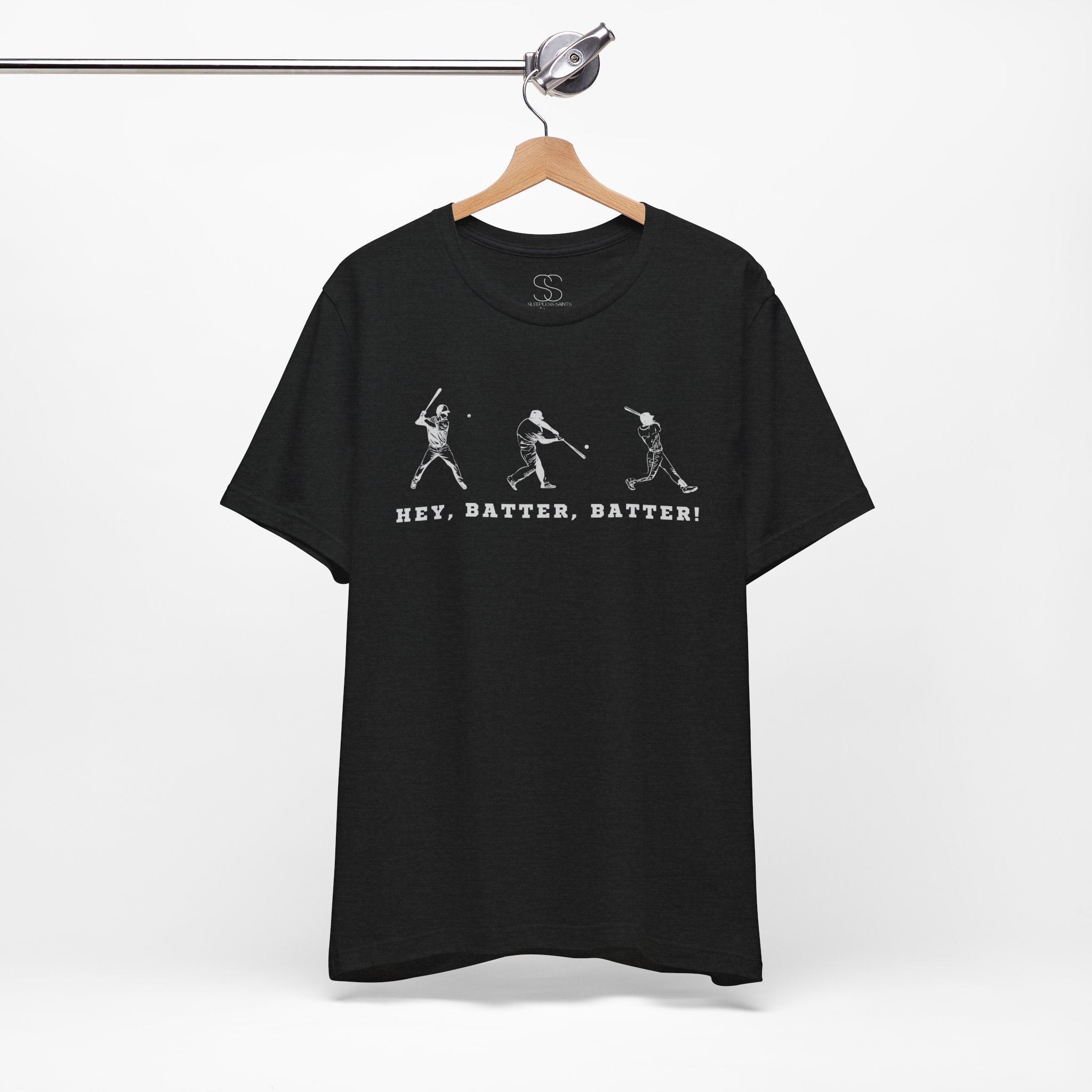Baseball Batter Sequence T-Shirt — "Hey, Batter, Batter!" Retro Sports Tee