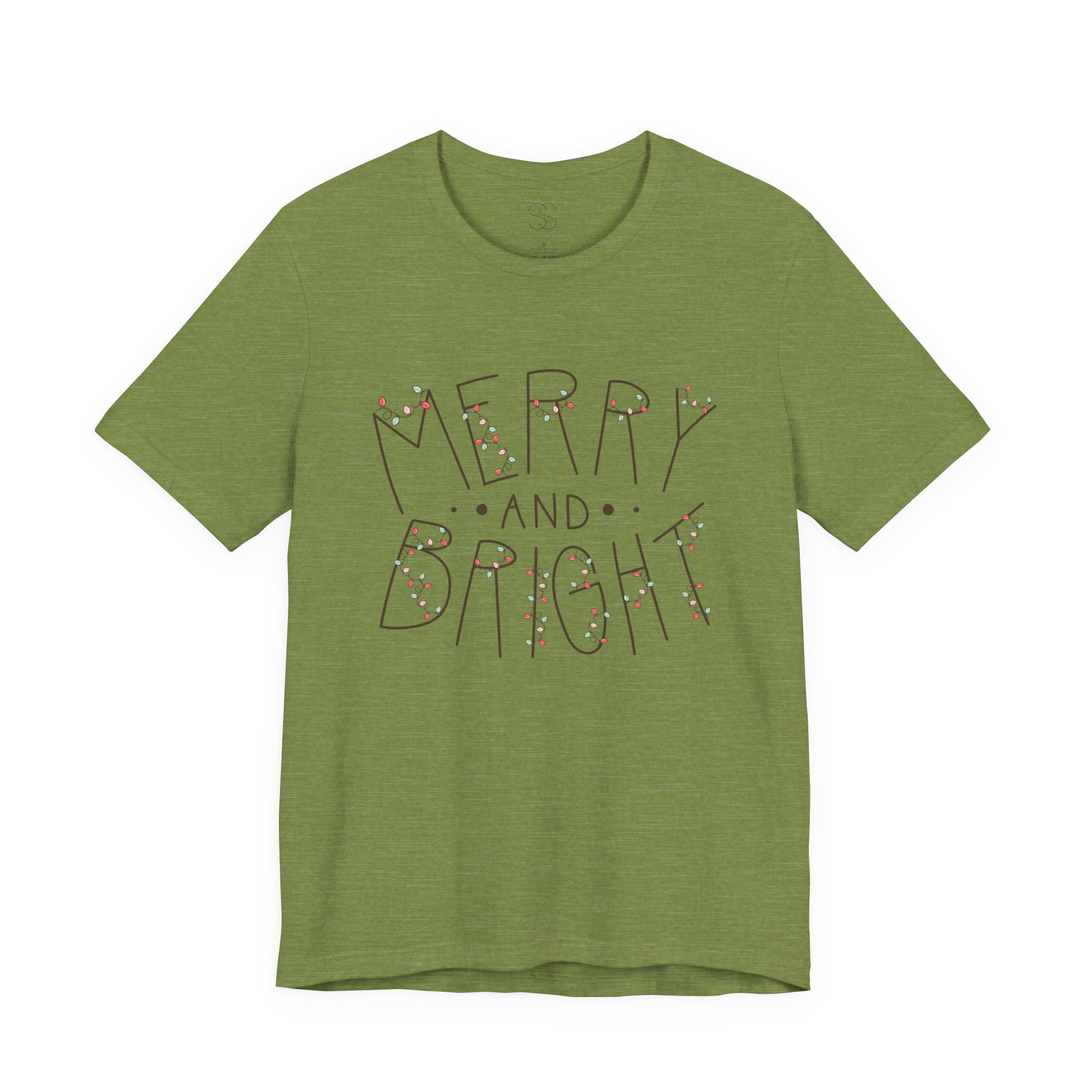 Merry and Bright Christmas Tee