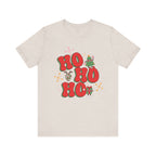 Christmas 'Ho Ho Ho' Tee – Festive Santa & Elf Holiday T-Shirt