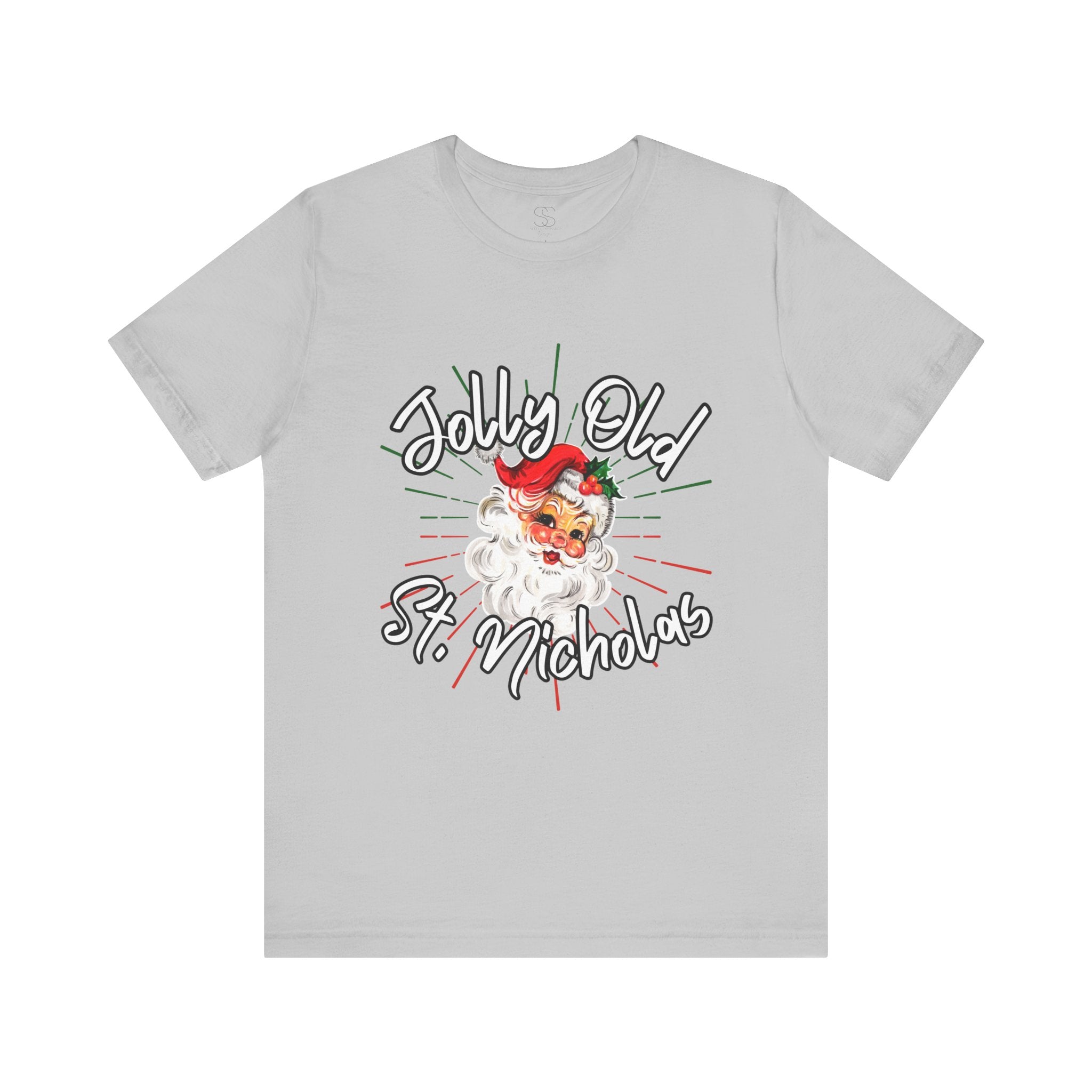 Santa Claus Unisex Tee - Jolly Old St Nicholas