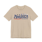 America The Beautiful T-Shirt - Patriotic 4th of July Tee