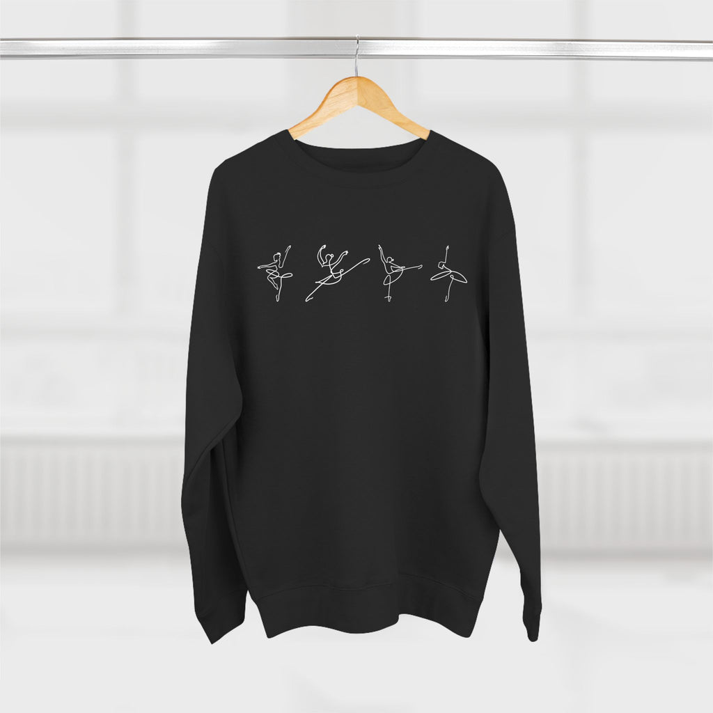 Ballet Silhouette Crewneck Sweatshirt
