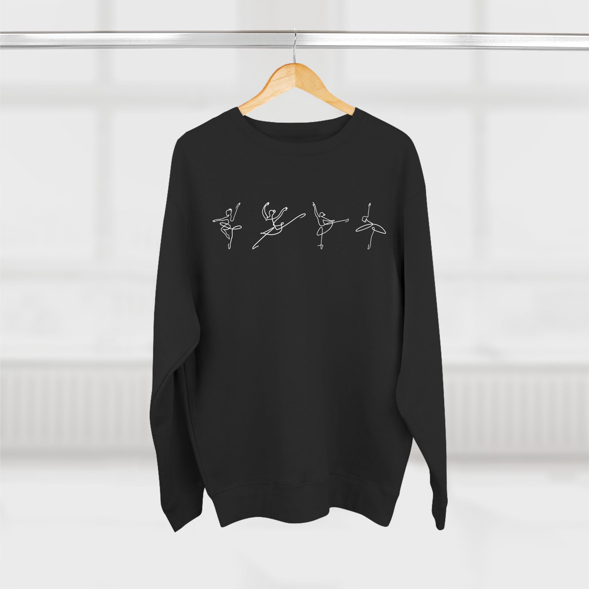 Ballet Silhouette Crewneck Sweatshirt
