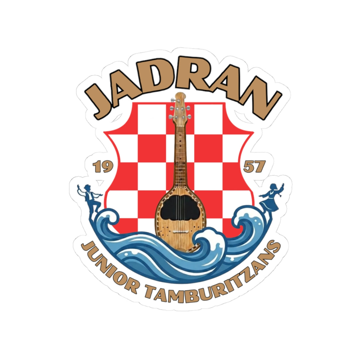 Jadran Junior Tamburitzans Sticker