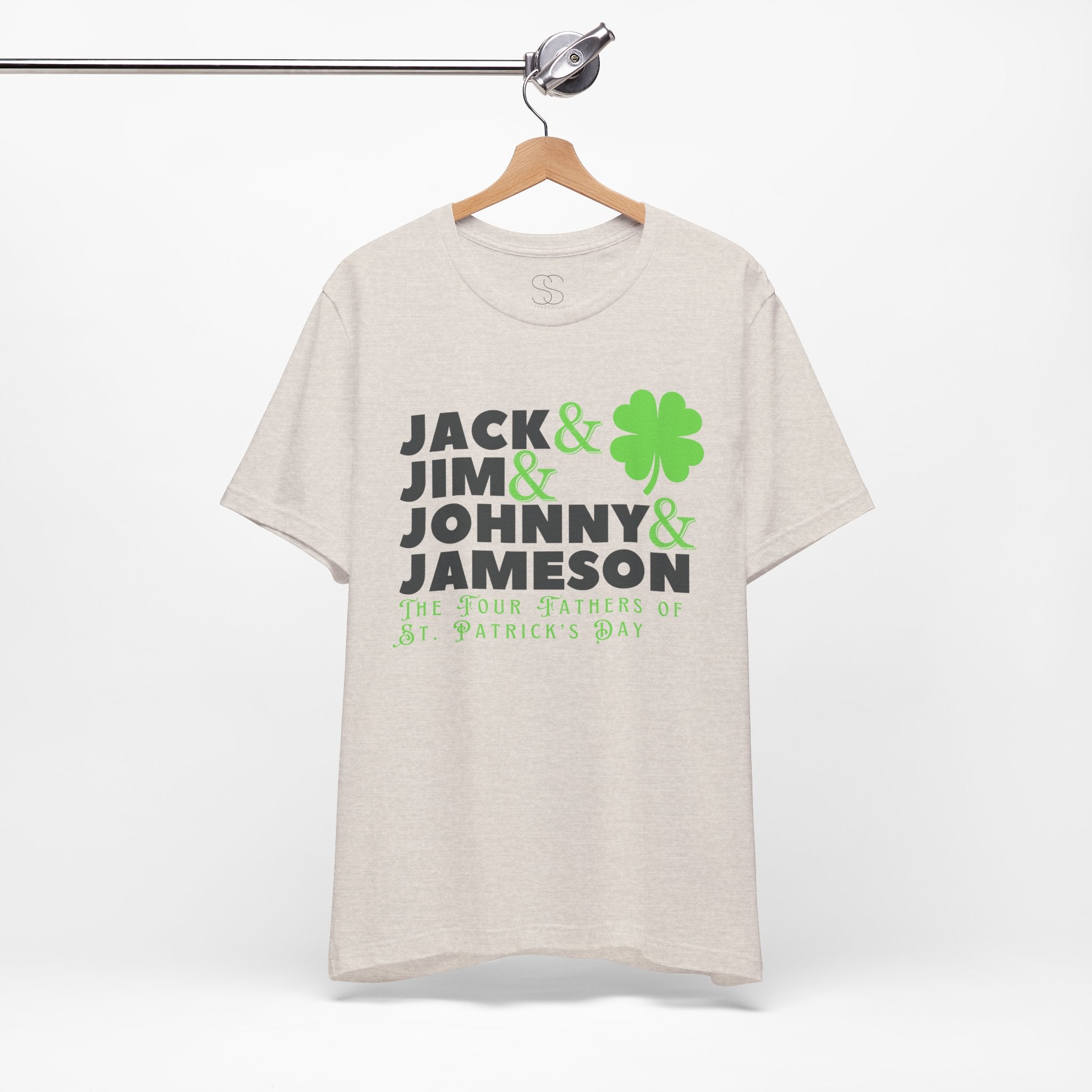Four Fathers of St. Patrick's Day - Jack & Jim & Johnny & Jameson Graphic T-Shirt