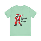 Christmas Eve Wrapper T-Shirt — Dabbing Santa Holiday Tee