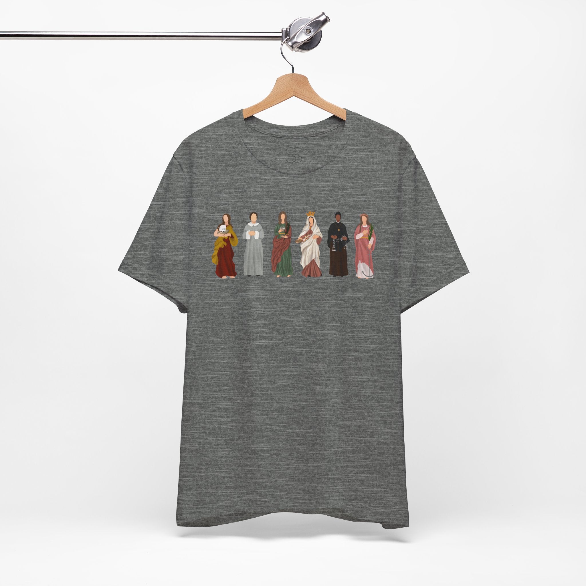 Holy Women Figures Illustration T-Shirt - Saints