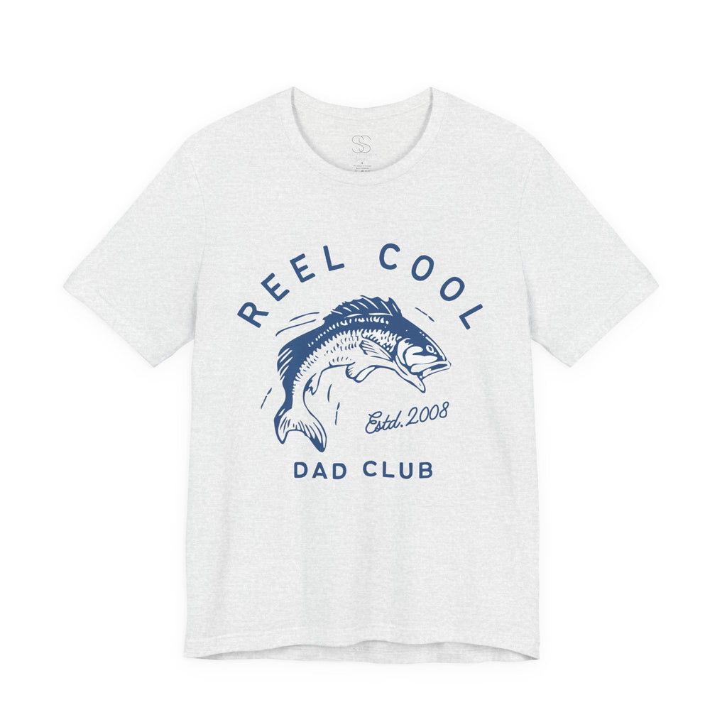 Reel Cool Dad Club Fishing T-Shirt — Established 2008 Graphic Tee