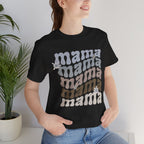 Mama Retro Tee — Vintage-Inspired 'Mama' Stacked Graphic T-Shirt