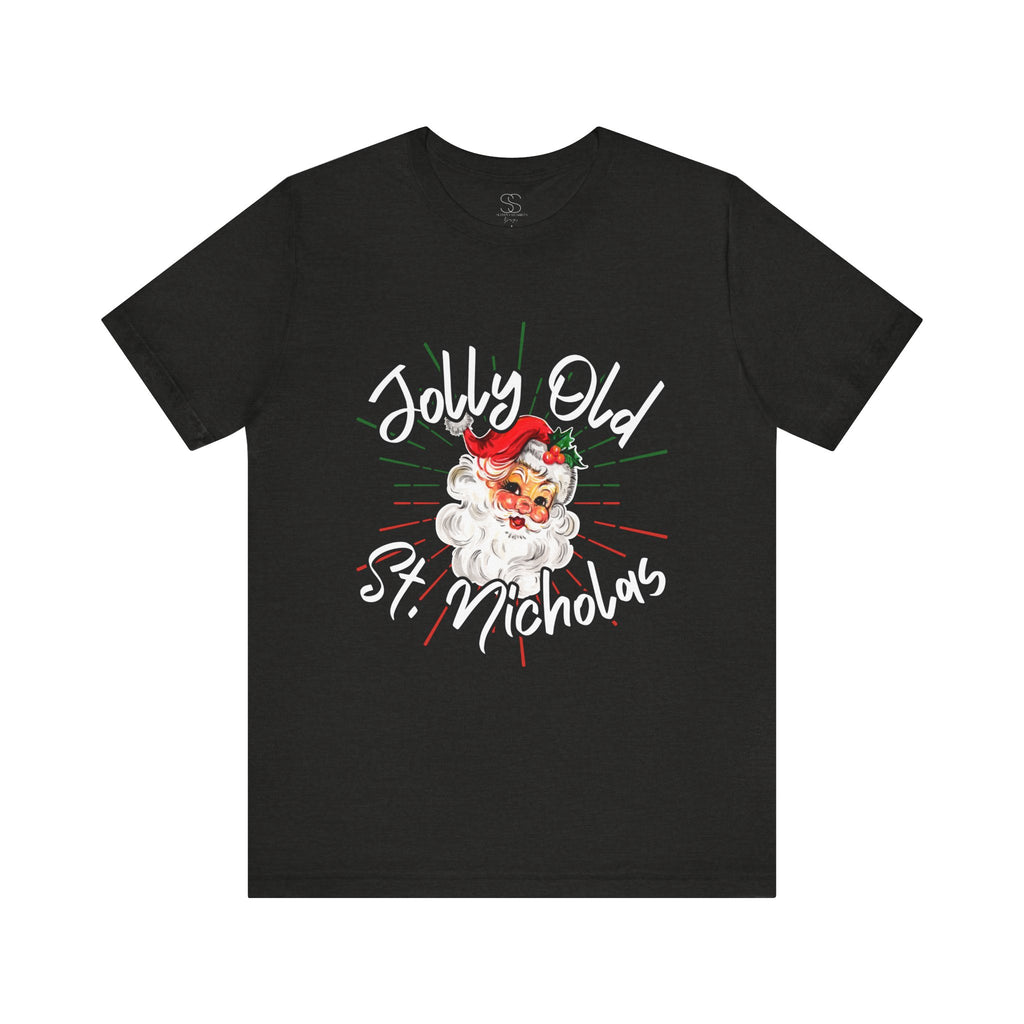 Santa Claus Unisex Tee - Jolly Old St Nicholas