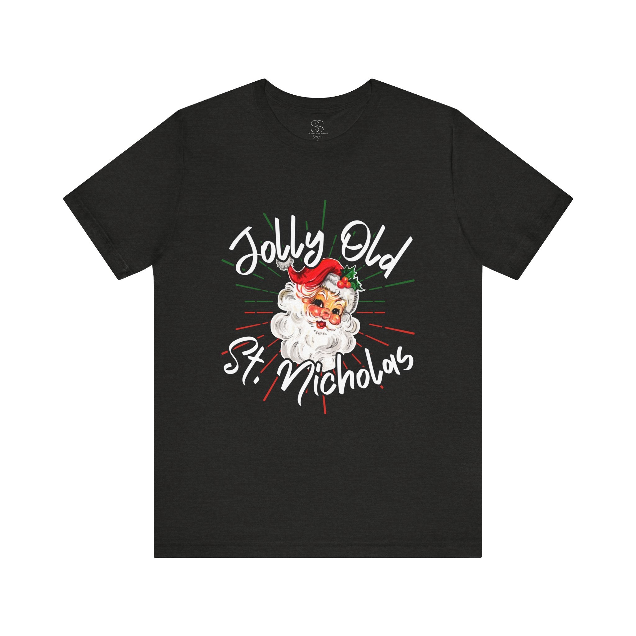 Santa Claus Unisex Tee - Jolly Old St Nicholas