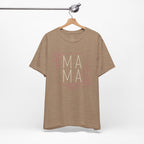 Mama Floral Tee — Modern Minimalist Mother Shirt