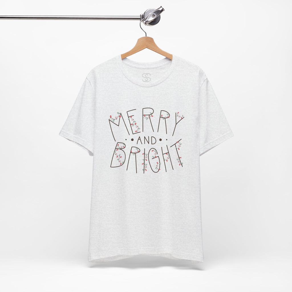 Merry and Bright Christmas Tee