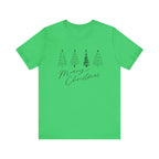 Merry Christmas Minimal Tree Tee
