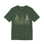 Tree Tops Glisten & Children Listen Holiday Graphic T-Shirt