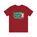 Santa's Coming to Town T-Shirt - Retro Christmas Tee with Santa Graphic