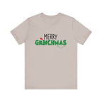 Merry Grinchmas Tee - Unisex Short Sleeve Christmas Shirt